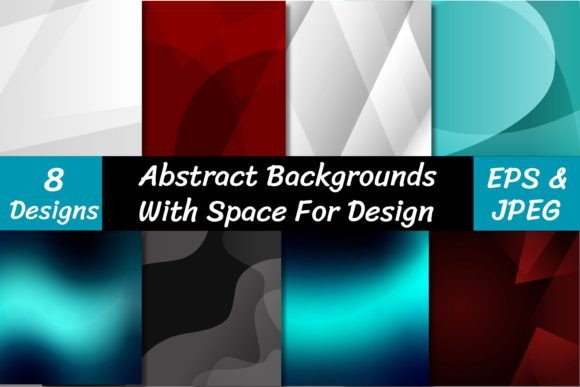 Elevate Your Designs with Modern Abstract Backgrounds with Shapes