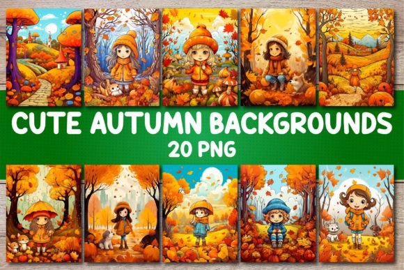 Embrace the Season: Cute Autumn Backgrounds for Covers