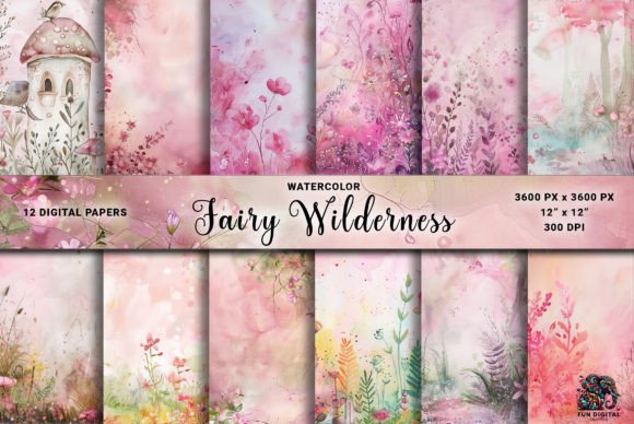 Enchanting Fairy Forest Backgrounds for Creative Projects