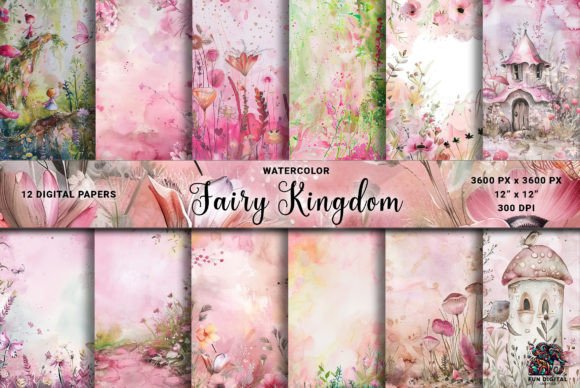 Enchanting Fairy Woods Backgrounds for Your Projects