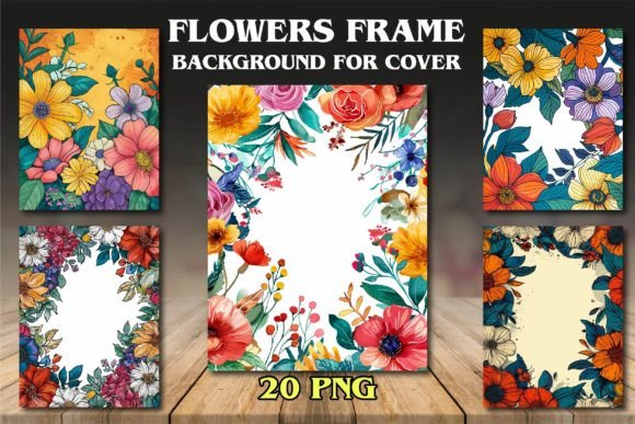 Flowers Frame Backgrounds for Covers: A Practical Guide