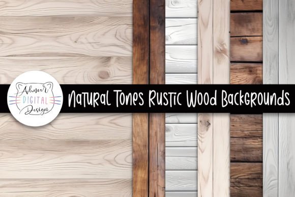 Natural Tones Rustic Wood Backgrounds: Warmth for Your Designs
