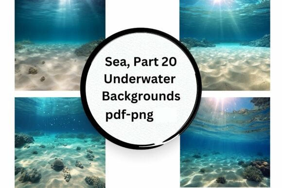 Sea Underwater Backgrounds: Capturing the Ocean's Serenity